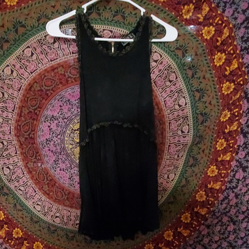 Black POL tank top